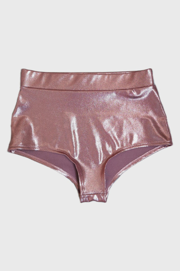 High Waist Hotpants, Dusky Pink