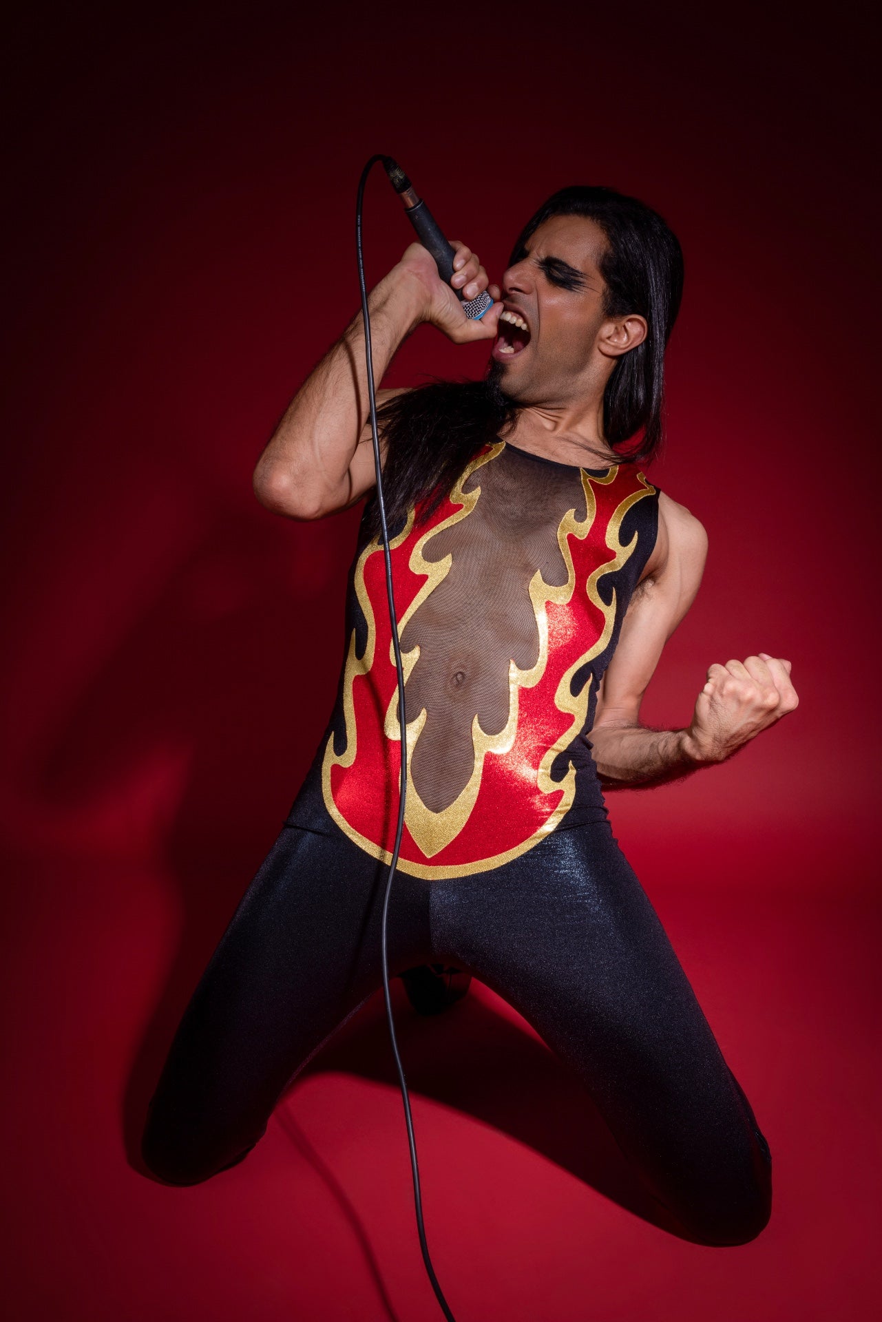 Mens Hellfire Catsuit