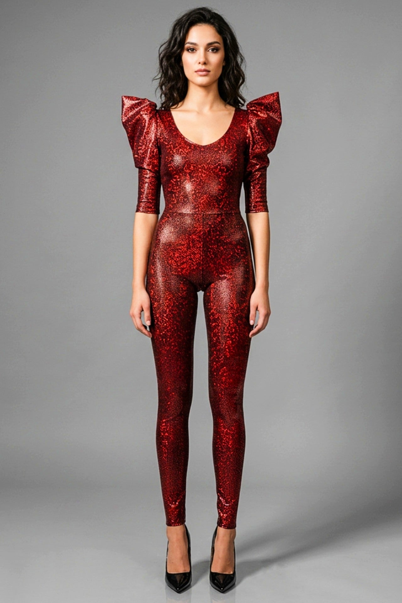Signature Catsuit, Red