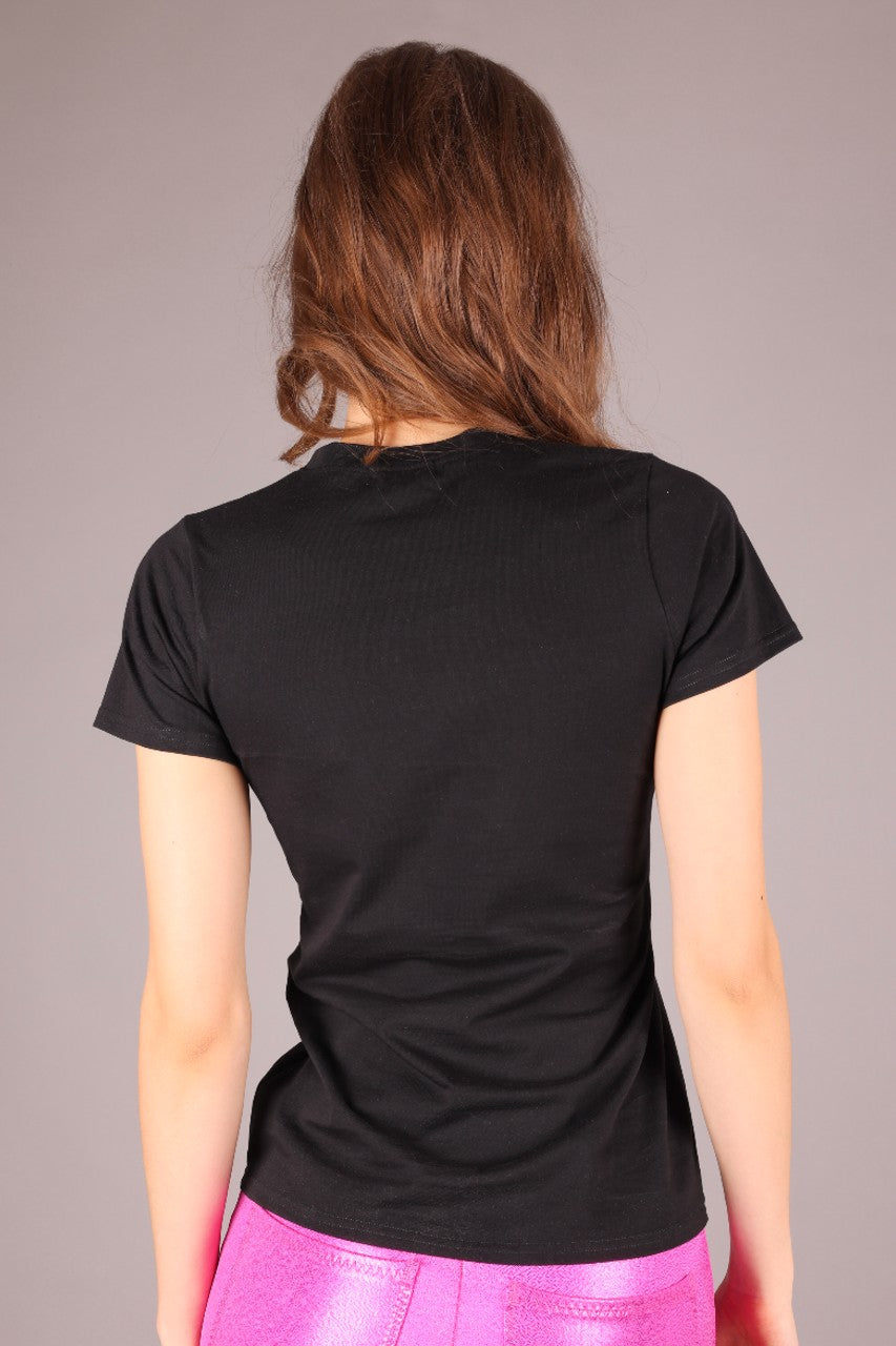 Sex, Cake & Rock' n' Roll Tee, Black – Lena Quist