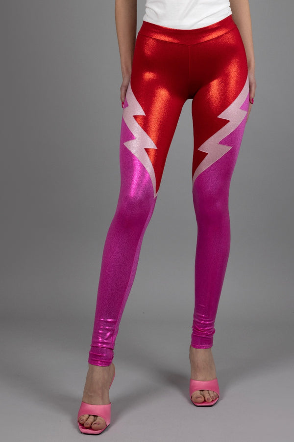 Candy Lightning Bolt Leggings