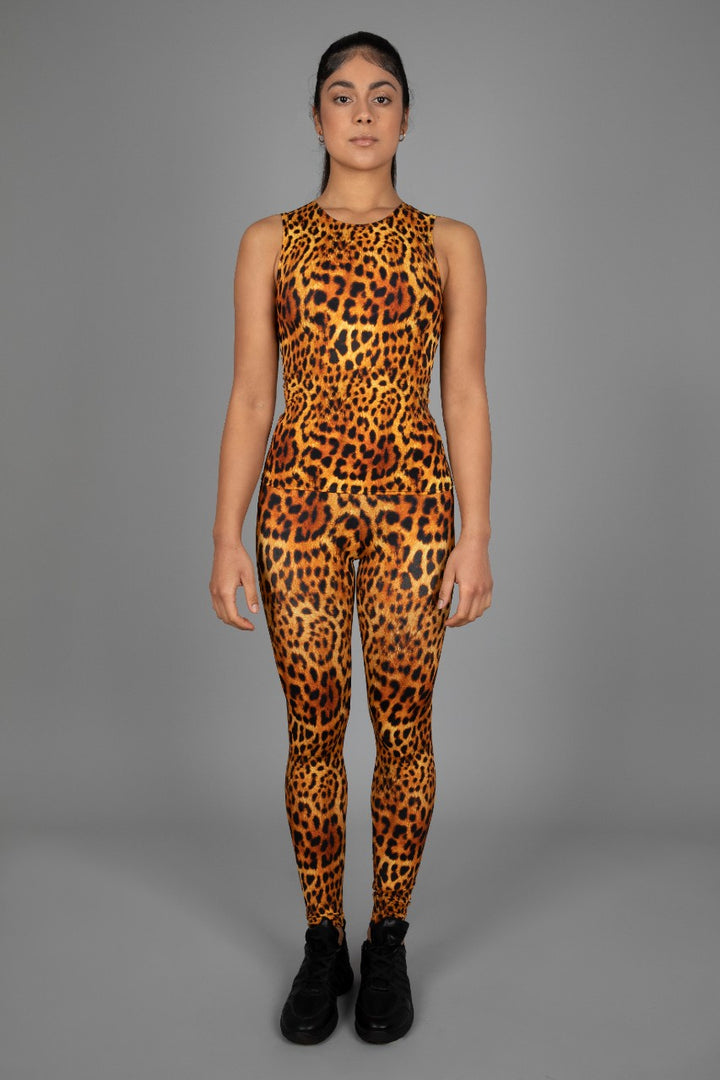 Leopard Print Yoga Set | Matching Set