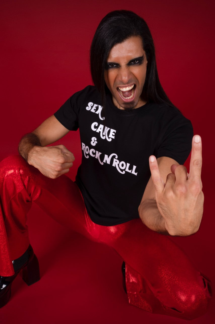 Men's Sex, Cake & Rock' n' Roll Tee